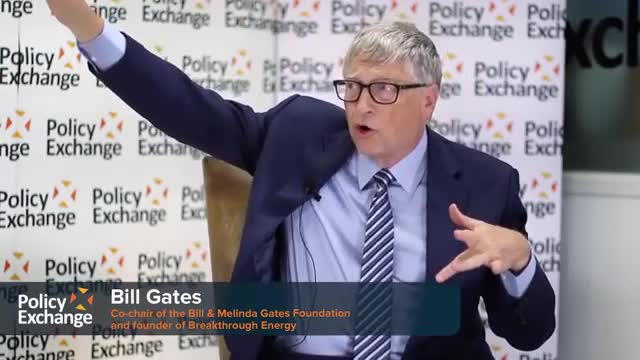Bill Gates: Going Green "The benefit of the change isn't that visible"