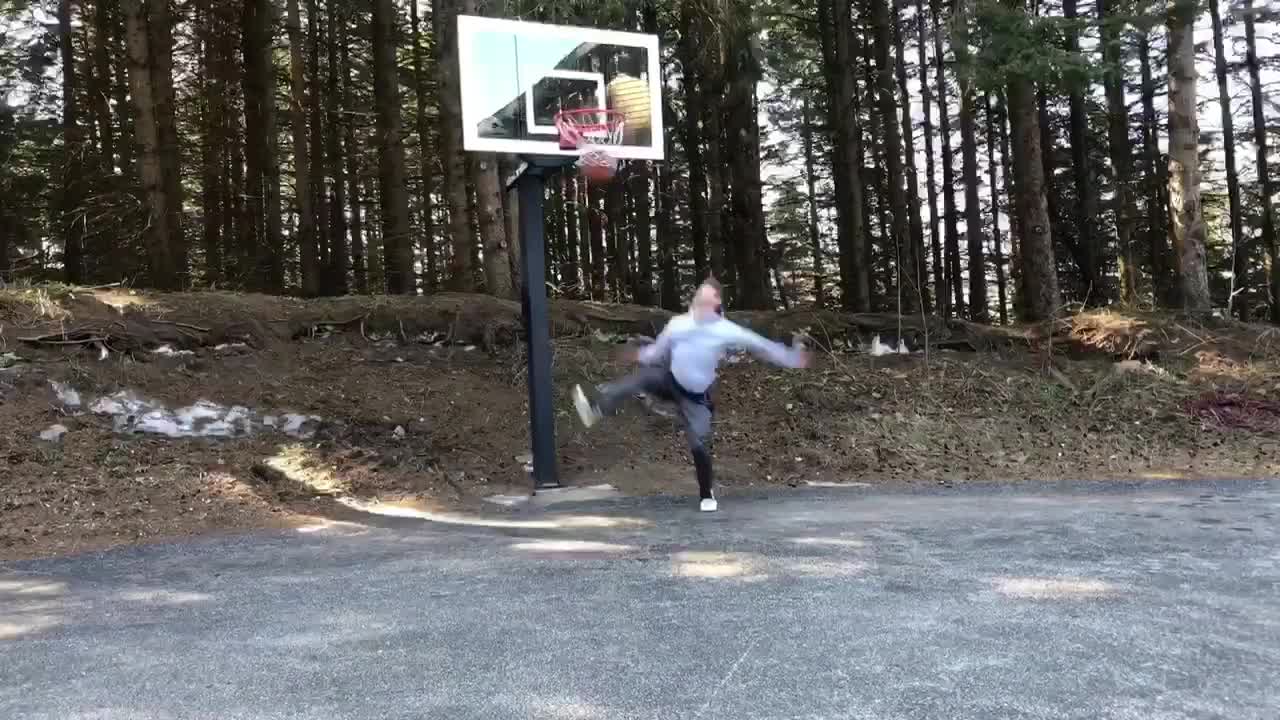 HIGHER RIM DUNKS!! 9 FOOT DUNKS!!! - 5’8” Dunk Journey