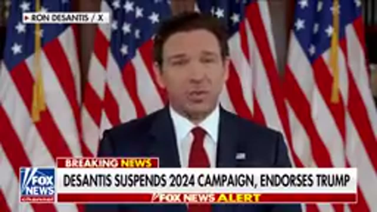 BREAKING NEWS: Ron DeSantis ENDORSES TRUMP AFTER SUSPENDING 2024 CAMPAIGN