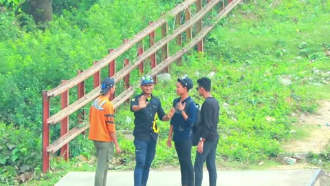 Update Viral Train Horn PRANK on Crazy MAN - Shocking Reactions!