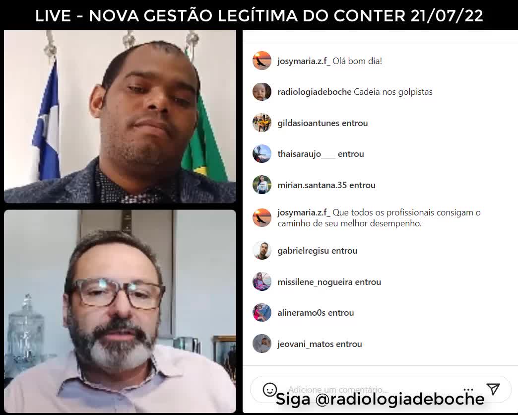 LIVE - NOVA GESTÃO LEGÍTIMA CONTER