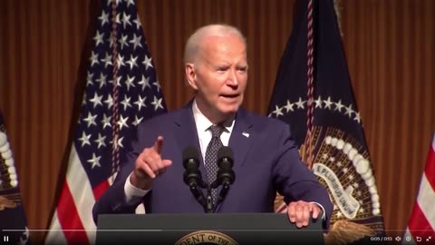 Ông Biden tự gọi mình là "cựu tổng thống".