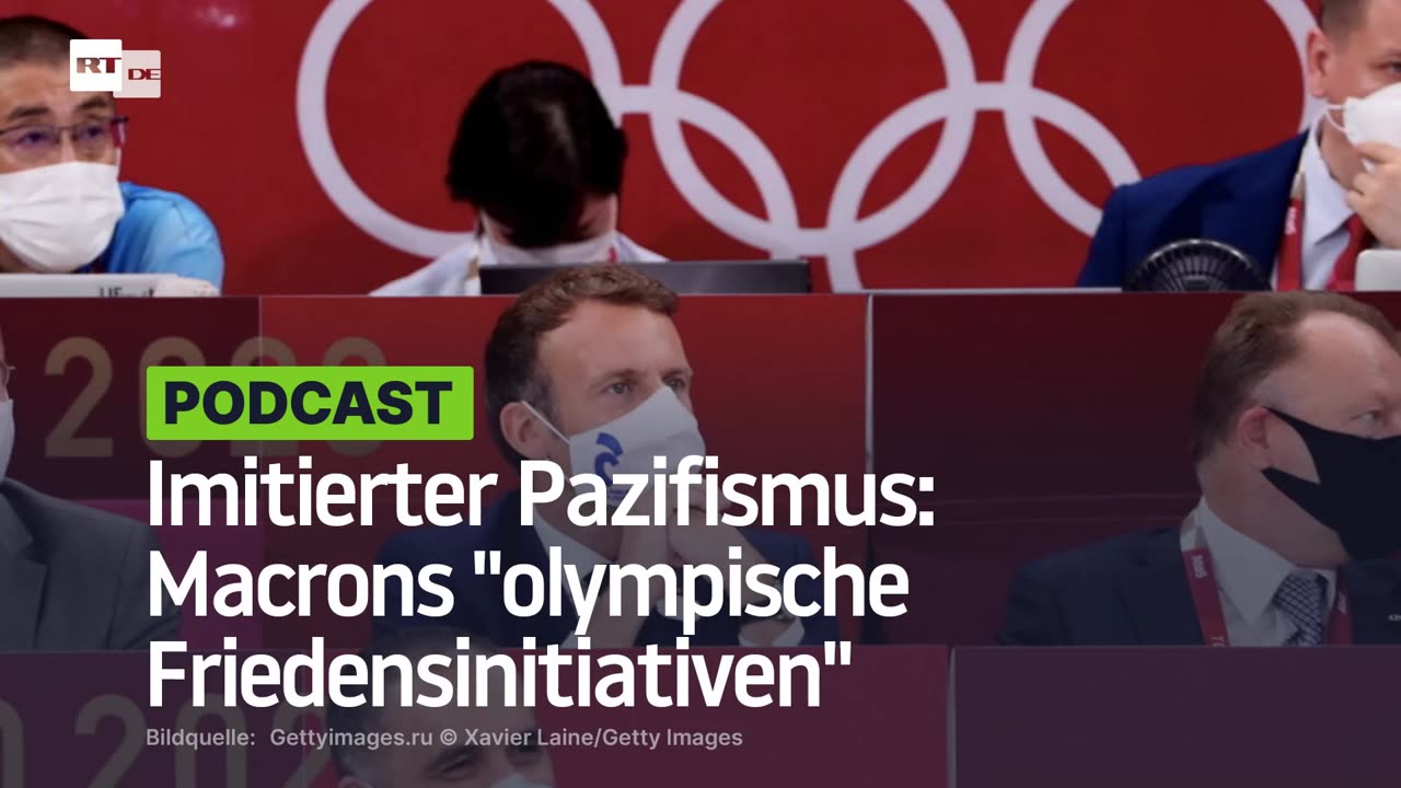 Imitierter Pazifismus: Macrons "olympische Friedensinitiativen"