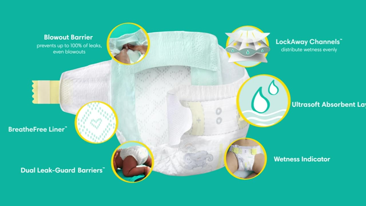 Pampers Swaddlers Diapers, count - Disposable Diapers