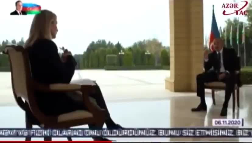 Ilham Aliyev Torches BBC Journalist About Free Media and Assange