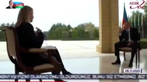 Ilham Aliyev Torches BBC Journalist About Free Media and Assange