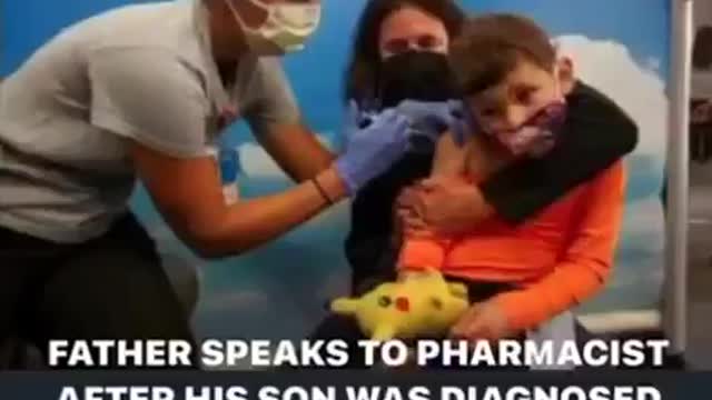 ANGRY FATHER RIPS PHARMACIST APART AFTER SON WAS INJURED FROM THE JAB!!! 💉