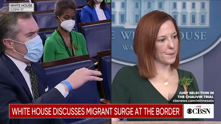 Psaki Was Cornered On Biden's Border Messaging—Her Response Will Make You Miss Trump