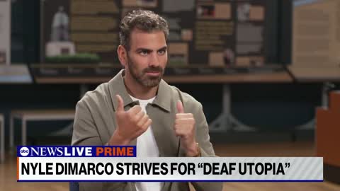 Model and activist Nyle DiMarco works to achieve 'deaf utopia' _ ABCNL