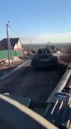 The moment Russian tanks entered the Ukrainian territory.