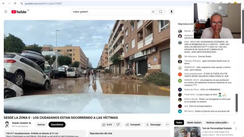 Emergencia enj Valencia España