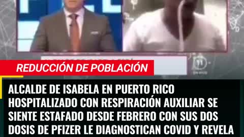 ALCALDE DE PUERTO RICO, INGRESADO LUEGO DE INYECTARSE