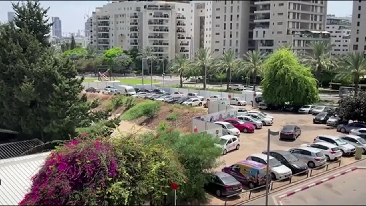 Air-raid sirens sound off in Tel Aviv following Hamas' rocket attack from Gaza