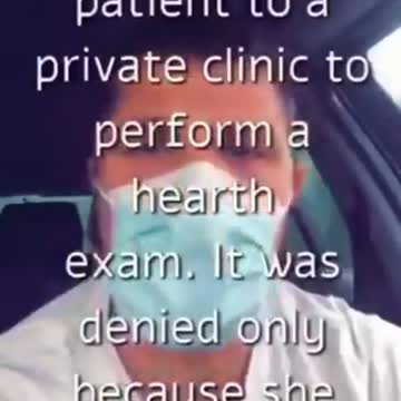 Denied access to medical care because of not having a Health Pass.