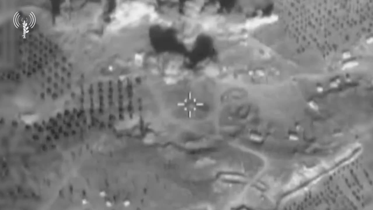 (Insane) Israeli Airstrikes on Former Syrian Army Base