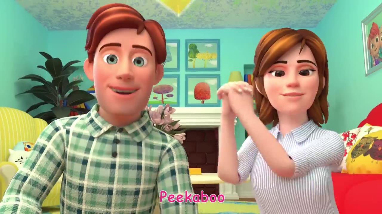Peek A Boo _ CoComelon Nursery rhymes & kids songs