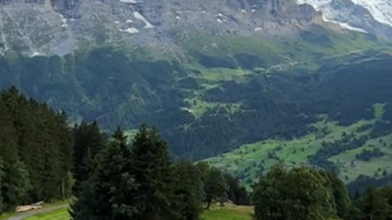 Switzerland is beautiful place in world.