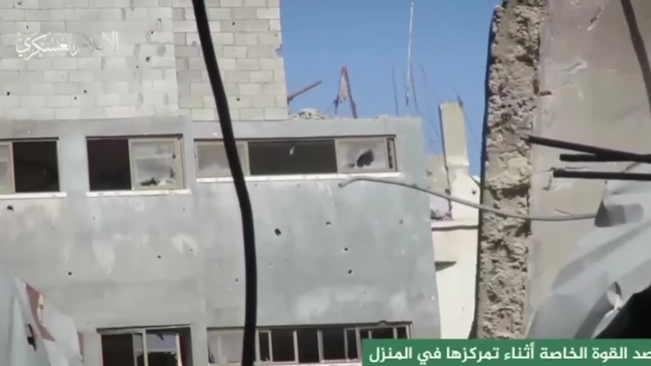 Hamas publishes footage of the battle with the Israeli military