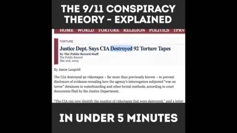 9/11 Explained In 5 Minutes (DTR)