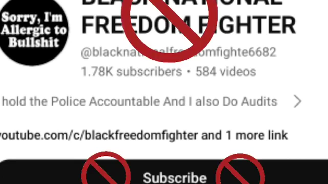 BLACK NATIONAL FREEDOM FIGHTER EXPOSED DID 13 YEARS