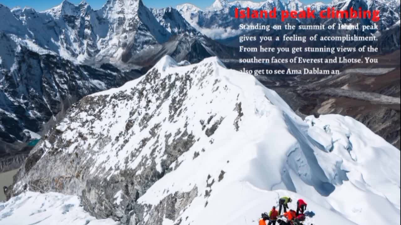 Island peak climbing || Our Trekking || Nepal Base Camp Treks