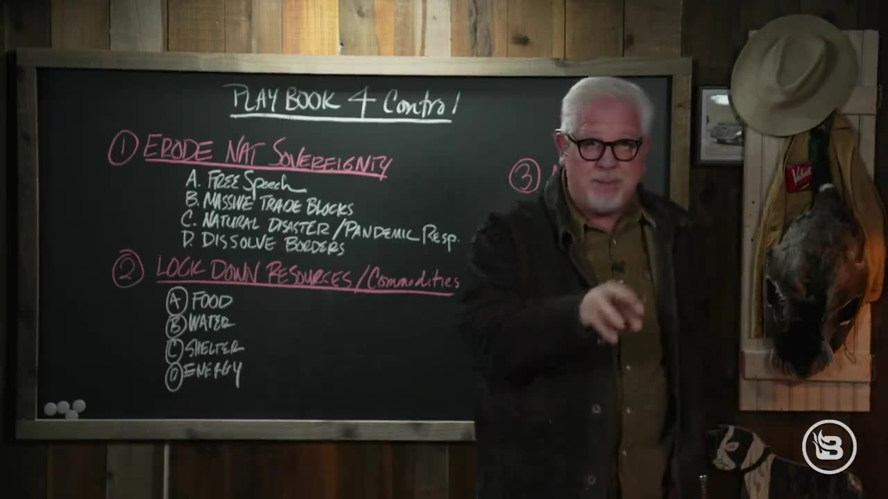 Glenn Beck: The Globalists Have a 3-Pronged Playbook for Taking Us From Freedom to Servitude