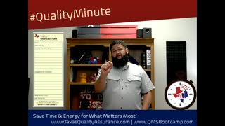 #QualityMinute - Good Catch Card