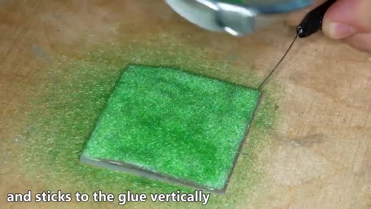 Modules decorated with green materials