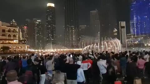 Dancing Fountain Show in Dubai