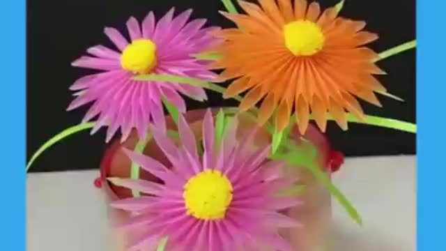 Idea Of Beautiful Flowers Making ||Craft Idea ||Creative Secrets Star