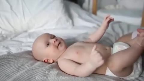 Funny habits of a baby