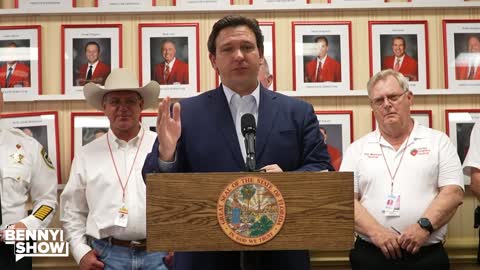 Fake News is False Narratives. Ron DeSantis taking down reporter