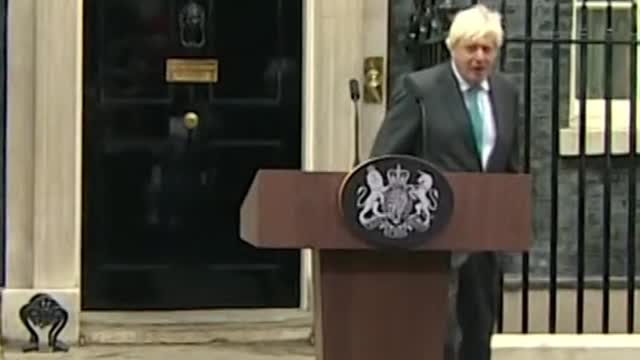 Boris Johnson LeavesDowning Street