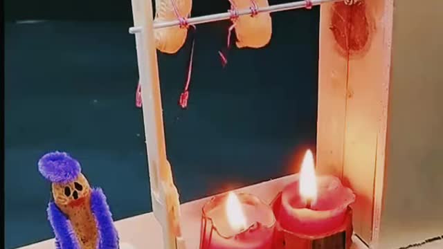 Peanuts rolling on candles fire🥜🥜🥜.