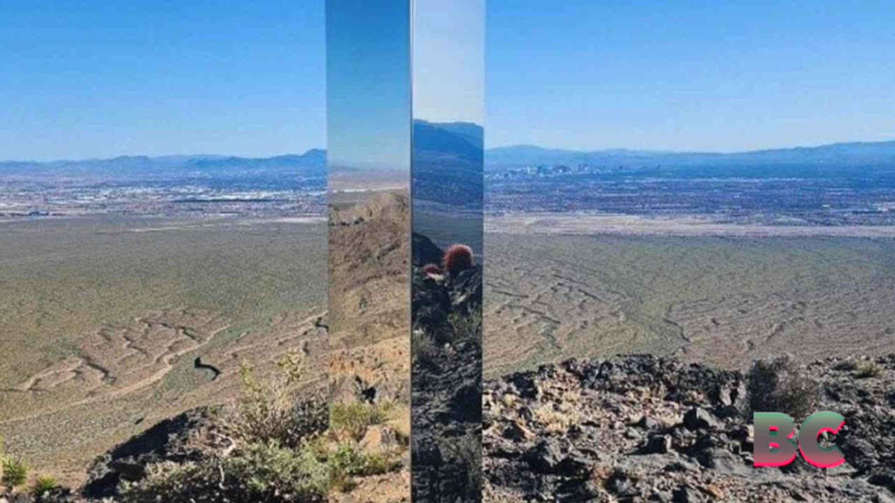 ‘Mysterious’ monolith appears in Nevada desert