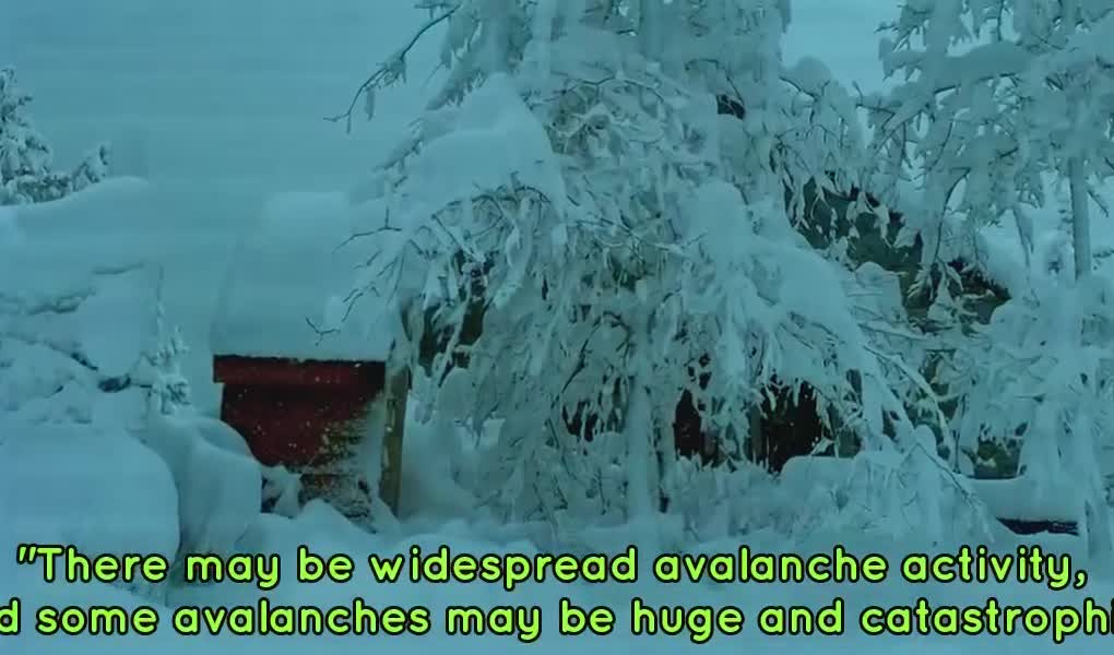 A snow storm buried Lake Tahoe, California! Footage of heavy snowfall