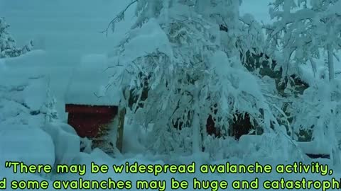 A snow storm buried Lake Tahoe, California! Footage of heavy snowfall