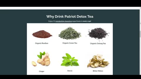 PATRIOT DETOX TEA Review 2022