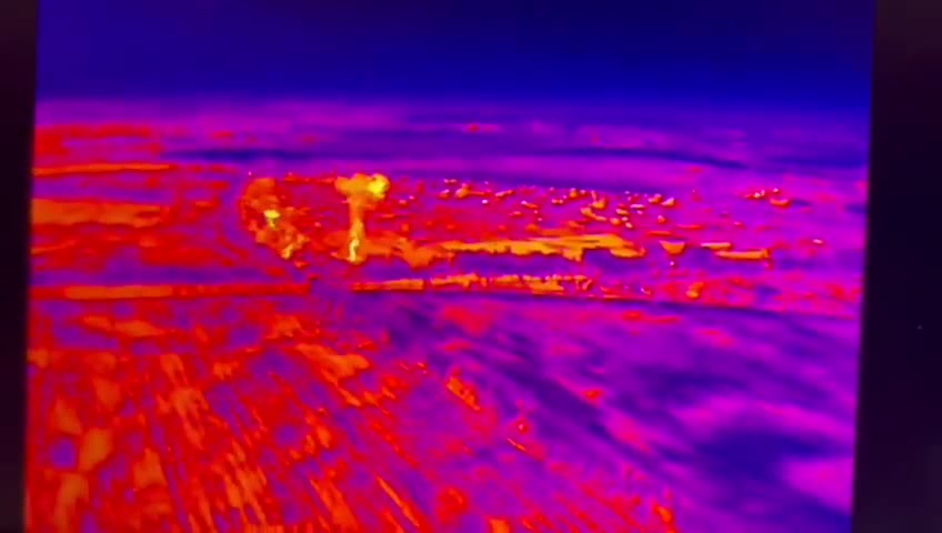 Russian Logistics Truck Blows Up