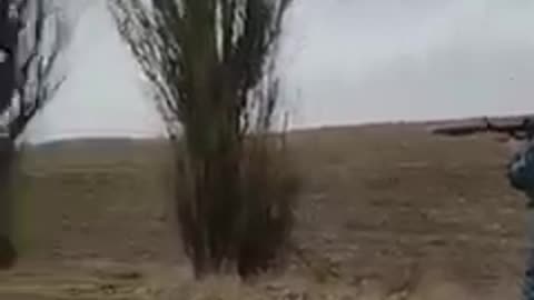 Ukrainian paramilitaries destroy Russian armor see