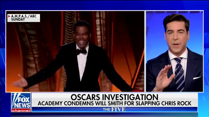 Jesse Watters Says Smith's Slap Is The 'First Time' He's Seen 'Media Cover Black-On-Black Crime'