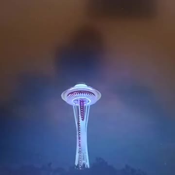 What do you see in this light show?