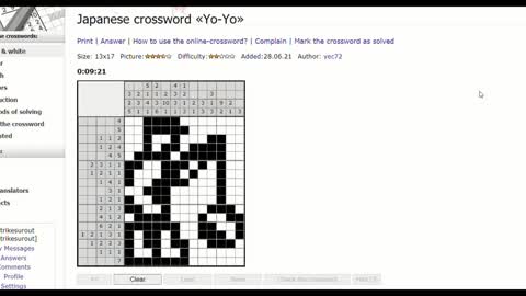 Nonograms - Yo-Yo