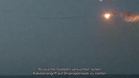 Russische Soldaten versuchten, einen Raketenangriff auf die Region Dnipropetrowsk zu starten, aber