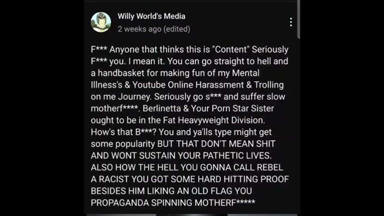 Square Work Media Community posts before Privating his account