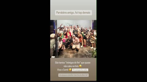 STORIES DA JU DIAS BBB16 08/09/2024