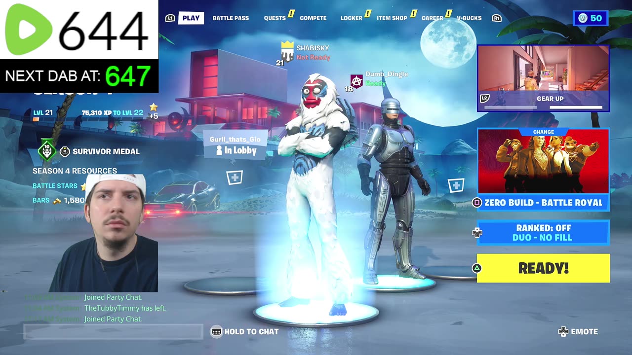 Fortnite - DAB EVERY 3 FOLLOWERS!!