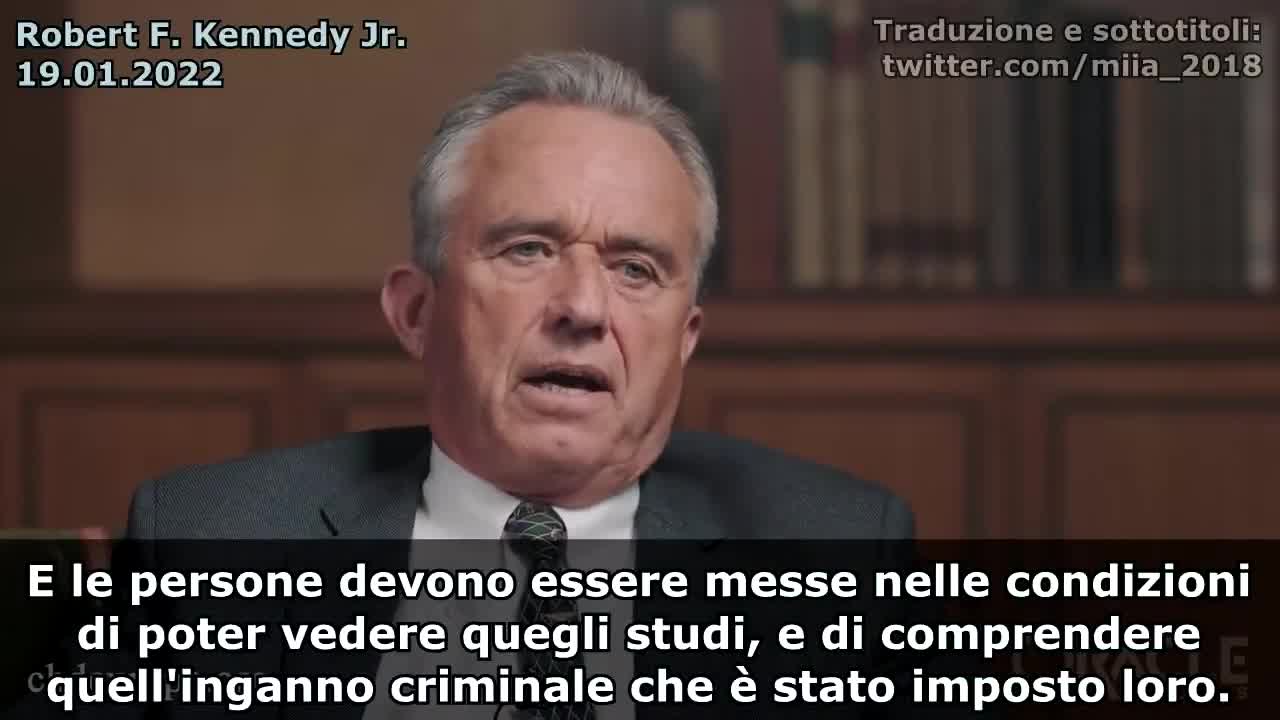 Robert F. Kennedy Jr.: "Pfizer sapeva...