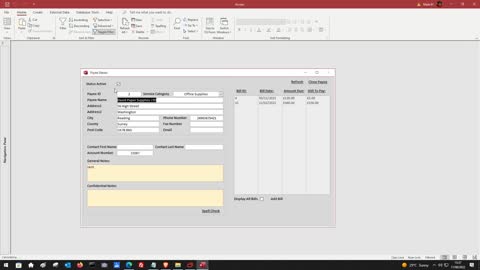 Locking A Field On Your Form - Overlapping Window Style - (From directmc.co.uk)