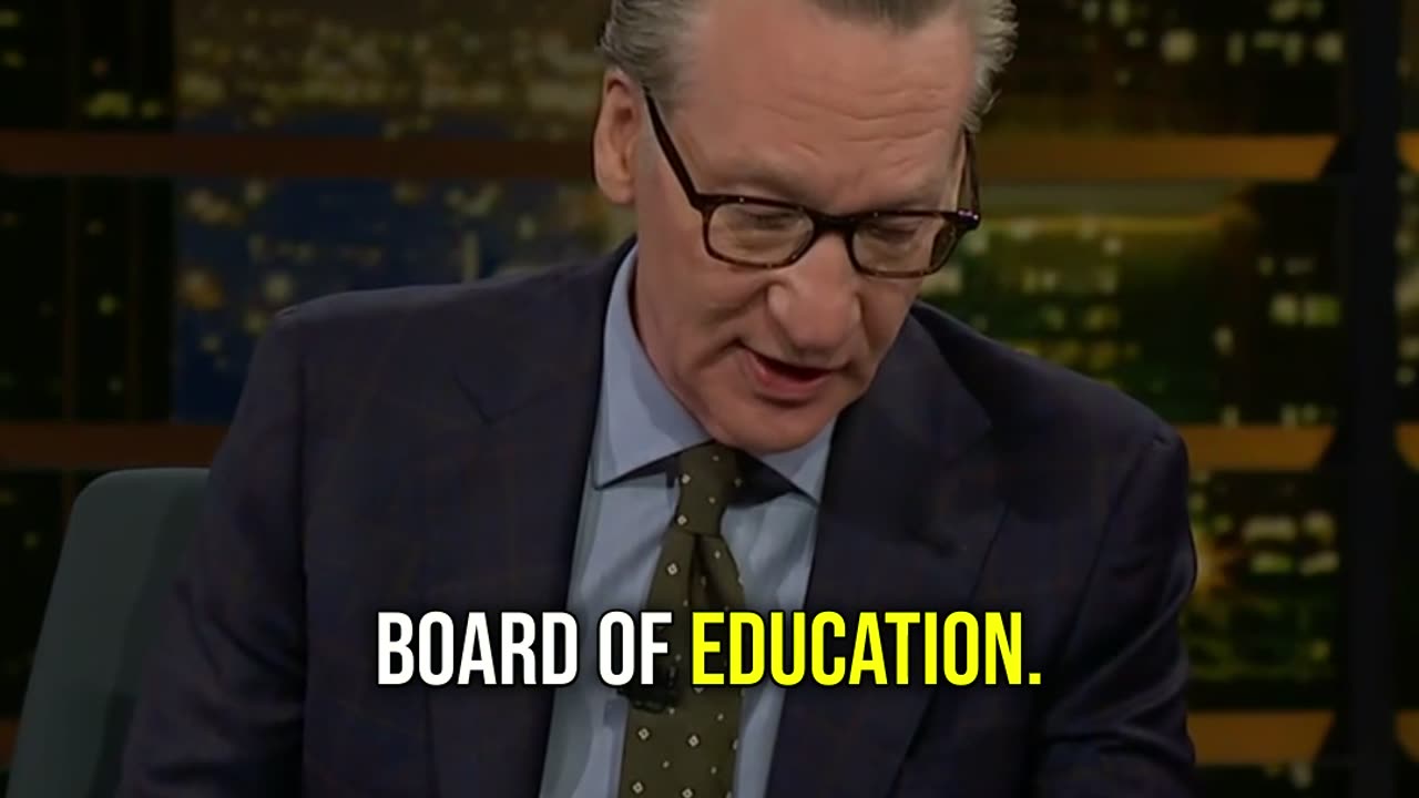 Bill Maher Drops a Brutal Reality Check on the Public Education System